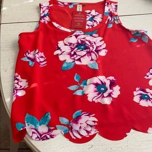 Allison joy from Evereve floral tank